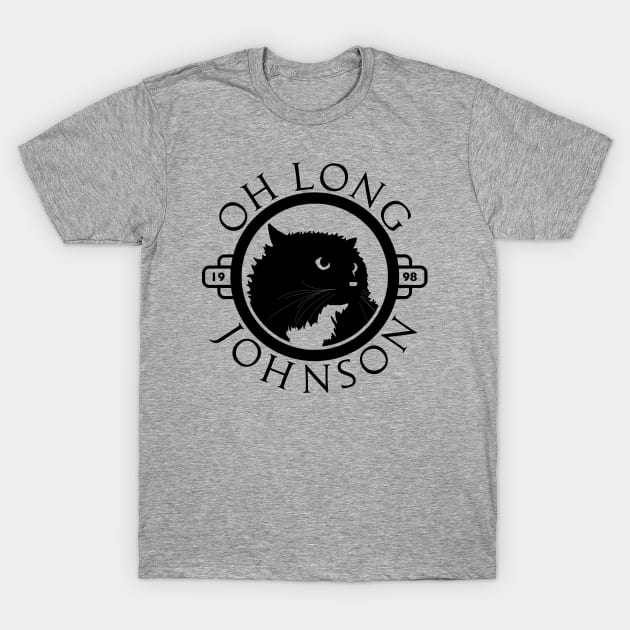 Oh Long John Cat T-Shirt by Mustangman3000